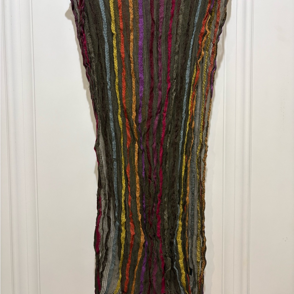 Colorful Striped Scarf
